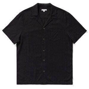 Banks Journal Men's Brighton Short Sleeve Woven Shirt XL Black